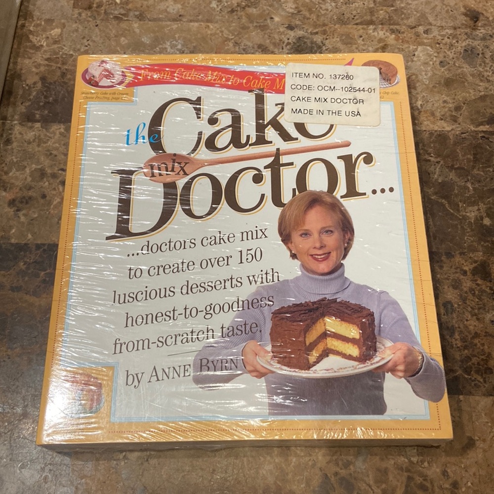The cake mix doctor book, brand new